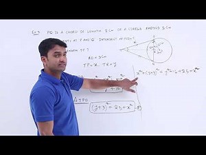 Class10th – Circle - Example - 3 | Circles | Tutorials Point