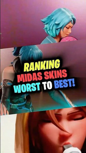 Ranking Every Midas Skin in Fortnite 👑