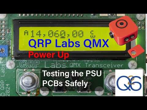 Testing QRP Labs QMX Power PCBs