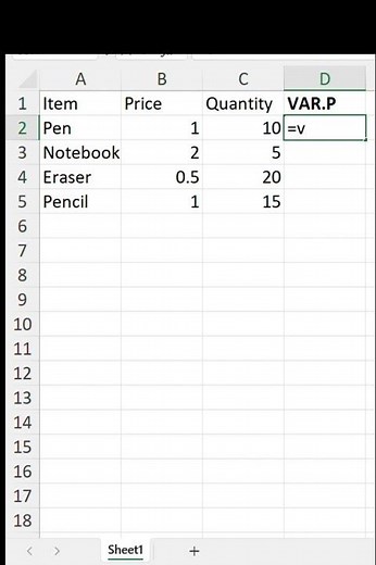 Master VAR P in Excel Calculate Population Variance Easily! 📊