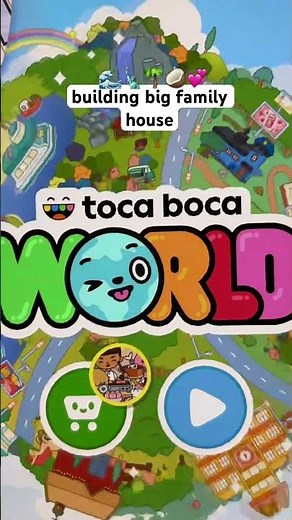 toca boca big family house idea!🌴🥥🌊#tocaboca #tocabigfamilyhousetour #aesthetic #tocahouseideas