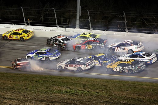 Crash at Daytona 500 today: List of cars and drivers that were impacted