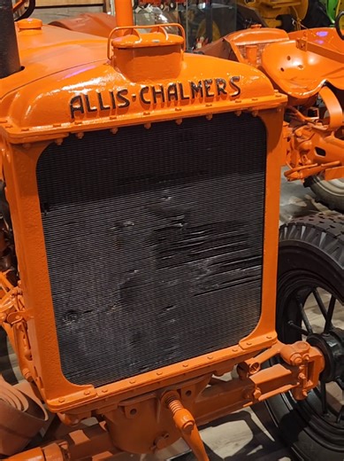 Allis Chalmers Display at Nebraska Tractor Test Museum #tractor #allischalmers #fyp #foryoupage #antiquetractors