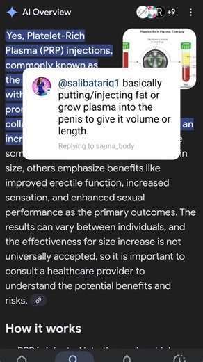 Glits and Glamour Body Contour on Instagram: "Yes a PENIS plasma lift PPL / P-shot is possible to give men an enhancement of both longevity and volume in the penile area"