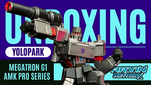 Yolopark AMK Pro Megatron G1 unboxing: Collector edition review and first impressions
