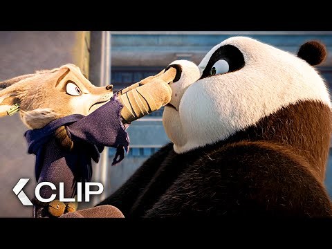 Zhen und Po versuchen in den Palast zu schleichen - KUNG FU PANDA 4 Clip German (2024) Exklusiv