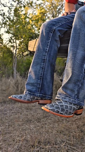 A Closer Look At Our Eclipse Pirarucu Boots For ONLY $129!!🥷Available EXCLUSIVELY At TEXASBOOTRANCH.NET | Texas Boot Ranch