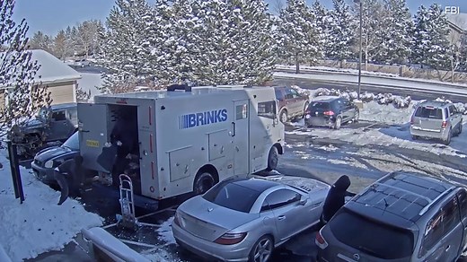 Brinks armored truck guard is robbed at gunpoint in Colorado