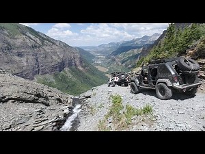 Jeepin’ on Black Bear Pass, Ouray Colorado, Telluride
