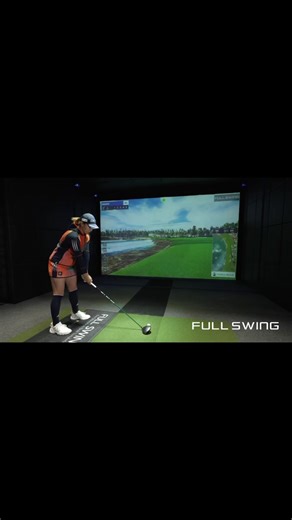 Watch as @fullswinggolf_japan #teamfullswing member @pinacoooon previewed @pebblebeachresorts 18th hole on a #fullswingsimulator before teeing it up @uswomensopen this week. Ready to play Pebble on-demand? Click the link in our bio to learn more. | Full Swing | Facebook