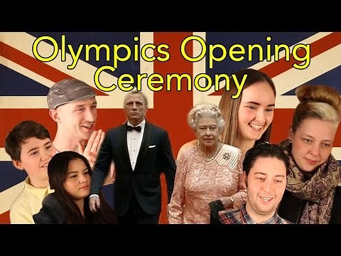London Olympics 2012 Opening Ceremony Reaction - Head Spread on James Bond & The Queen