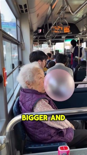 This Grandma’s Bubble Gum Trick Shocked Everyone 😱