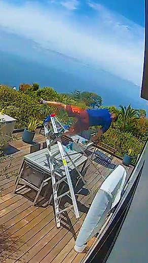 Everything that goes up must one day come down! | America's Funniest Home Videos