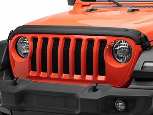 Bushwacker Jeep Wrangler Trail Armor Hood Stone Guard 14093 (18-26 Jeep Wrangler JL) - Free Shipping