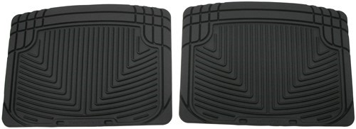 2025 Ford Maverick WeatherTech All-Weather Rear Floor Mats - Black
