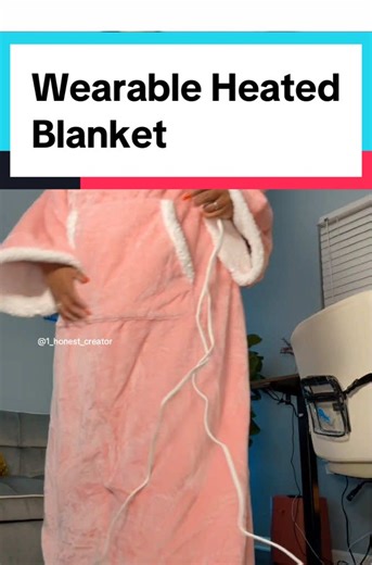 Replying to @Terese❌ Stay warm and cozy all winter ❄️✨ This Electric Heated Throw Blanket has 7 adjustable heat levels (82–115°F) plus a built-in 4-hour auto shutoff for safe comfort. Designed with sleeves and a foot pocket, it keeps your whole body warm—hands to feet! Made with ultra-soft flannel Sherpa fleece, it’s machine washable, safe, and perfect for TV, reading, naps, or gaming. Tap now for the ultimate cozy upgrade! #HeatedBlanket #christmasgifts #TikTokShopCreatorPicks #StayWarm #wearab