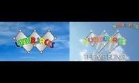 Mix of 2 videos from youtube : Letterjacks Intro And Numberjacks Intro