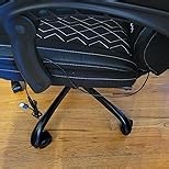 Misolant Gaming Chair, Fabric Gamer Chair with footrest for Adults, High Back Ergonomic Computer Game Chair with Adjustable Headrest and Massage Lumbar Support, 90-155° Recline Free, Purple