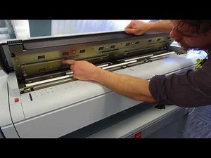 Cleaning the Scanner - Canon Océ Plotwave (How to)