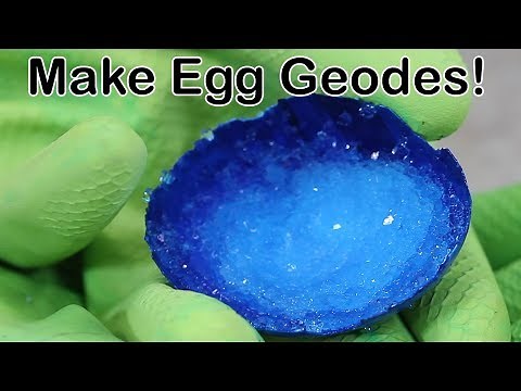 How to Make Crystal Egg Geodes - with QuadSquad