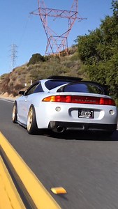 The E85 riding shotgun 😂 @miguel_dsm knows his priorities! Love this build. Full video coming soon. #eclipse #gsx #4g63 | Roads Untraveled