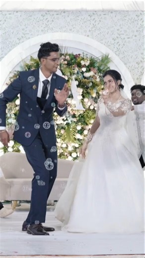 Couple Viral dance 🤗| Celebrating love, laughter, and a l♥️✨️ | #wedding #shorts