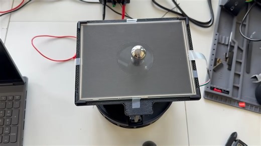 Robot Balances Ball On A Plate