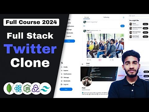 MERN Stack Twitter Clone | React & Node.js Full Project in 8 hours!
