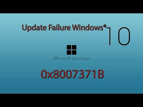 Fix Windows Update Error 0x8007371B