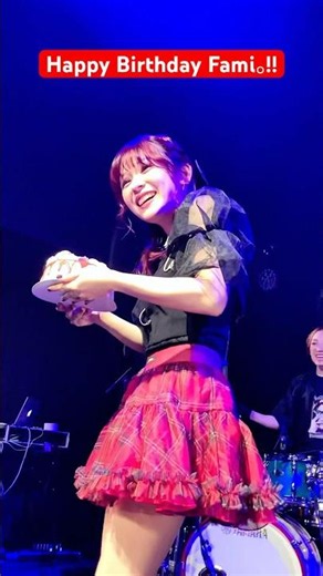 Happy Birthday Fami。!! #lovebites #bassist #slapbass