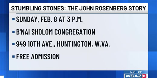 Stumbling Stones: The John Rosenberg Story