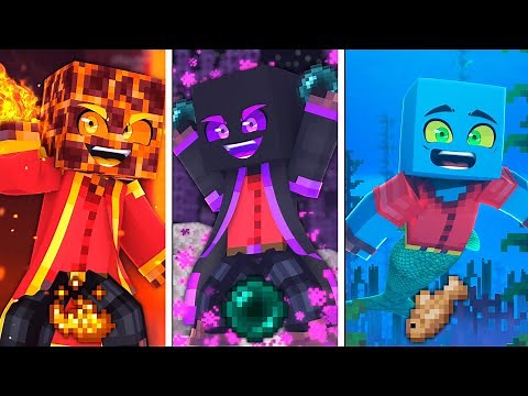 🔥 CHOOSE YOUR RACE AND GET SUPERPOWERS 🐟 Minecraft Origins Mod 1.19