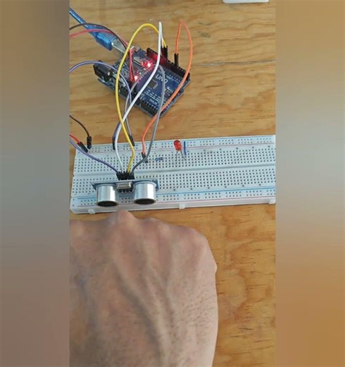 #arduinoproject sensor Ultrasonico