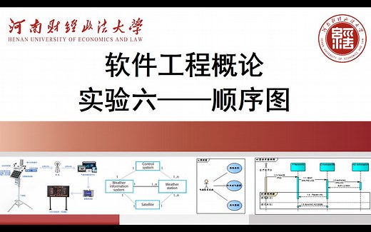 软件工程概论 实验六——UML之绘制顺序图（Sequence Diagram）