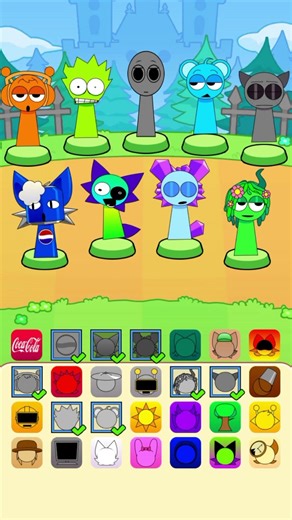 Incredibox Sprunki Pyramixed-2 #sprunki #incrediboxsprunki #sprunkipyramixed #sprunkimod