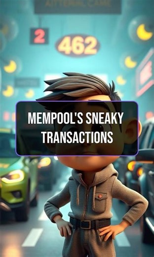 Mempool's Sneaky Transactions #blockchain #techfacts #mempool