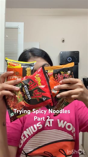 Trying Spicy Noodles : Part 2 | Yippee Korean Fiery Hot Style #noodlelove