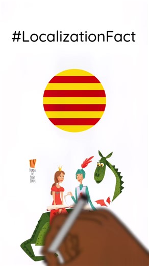 🌹📚Legend of Sant Jordi: Once upon a time, there was a terrifying dragon located in the village of Montblanc, the dragon was always hungry, so the people in the village gave him one animal a day to keep it from attacking the village. 😱However, once he ate all animals, he started eating people. In order to satisfy the hunger of the dragon, the people of the village decided to randomly chose a person every day to be sacrificed to the beast. 👸🏻One day the princess’ name came up, and although th