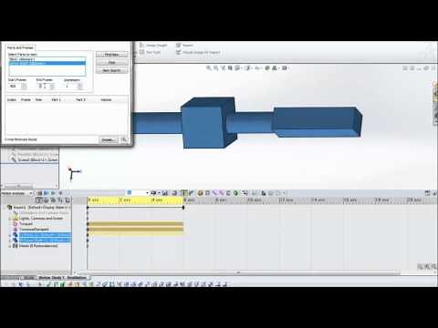 SOLIDWORKS Simulation - Interference Detection with Motion Simulation