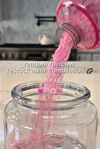 Satisfying Rainbow Restock ASMR Compilation