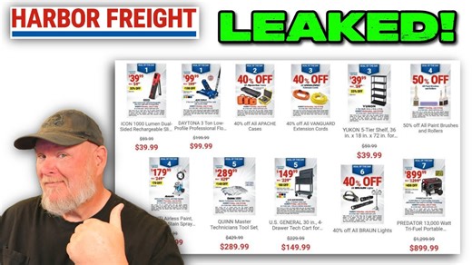 Harbor Freight Deals of the Day – Leaked Discounts You Need to See!