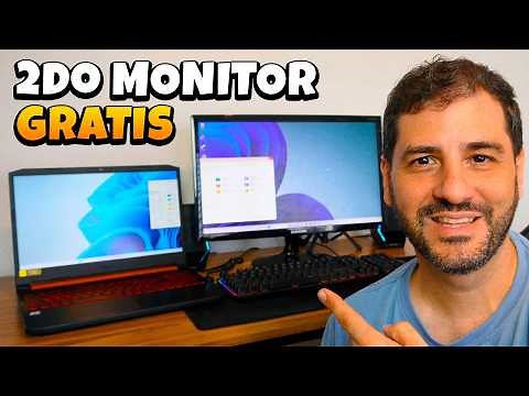 Use your notebook as a second screen for your PC (free)