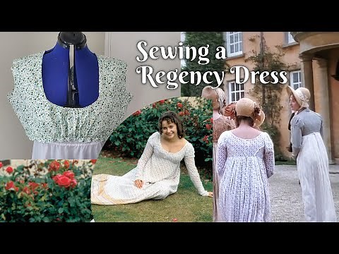 Making a Jane Austen Regency Dress | Part 1 #RelaxedRegency