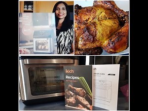 iKich Air Fryer Oven Product Review/ Rotisserie Chicken Recipe
