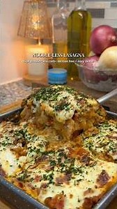 Low Carb Noodle-less Lasagna #cooking #easyrecipe #highprotein #mealideas