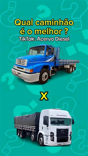 Melhor Caminhão: Mercedes Benz ou Volkswagen?