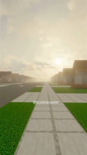Liminal Neighborhood #liminalspace #backrooms #minecraft #bubblevader