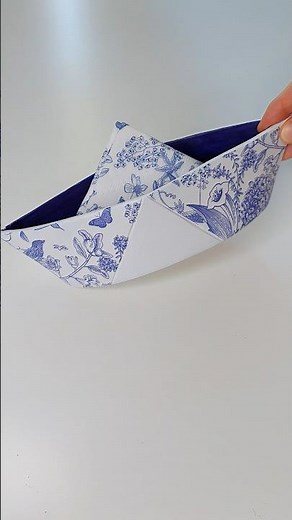 How to Make a DIY Air-Dry Clay Napkin Holder | Origami Boat Inspired Decor #summerdiy #decoupage