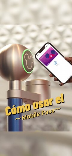Cómo usar el MagicMobile Pass para entrar a los parques por medio de su teléfono inteligente #disneyworld #fyp #disneytips #disneylatino #tipsdeviaje