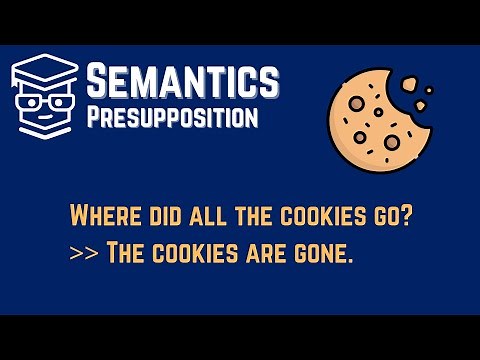 Pragmatics: Presupposition